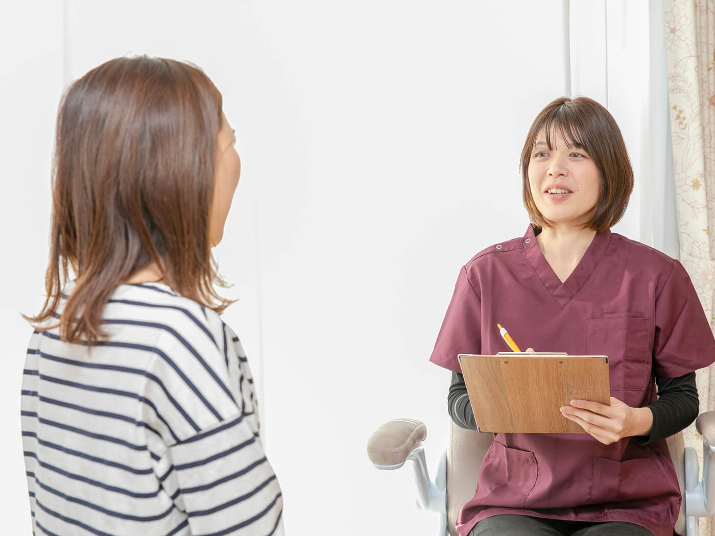 整体院の診療風景